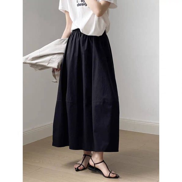 赤本韩日系Midi Skirt (26038)