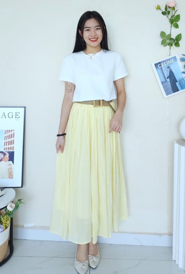 定制版Muji Midi Skirt (2310) D30
