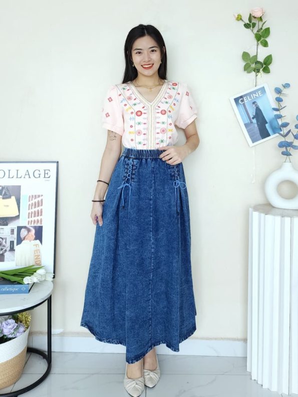 Premium Denim Skirt (916)