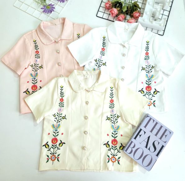 Korean Embroidery 刺绣外套衫 (3722)