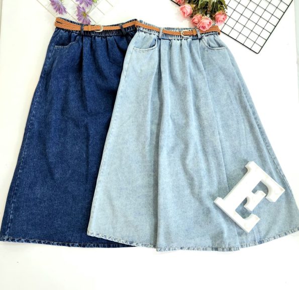 Premium Denim Skirt (9956)