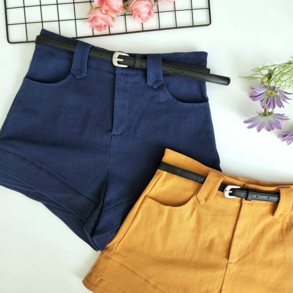 高品 Cotton Jeans 短裤 (B1701)