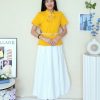 新中式刺绣 Super Cotton Top (309)