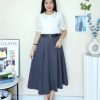 高品西装设计款 Midi Skirt (8811)D22