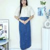 高品晕染桐花时装上衣 (8243)D23
