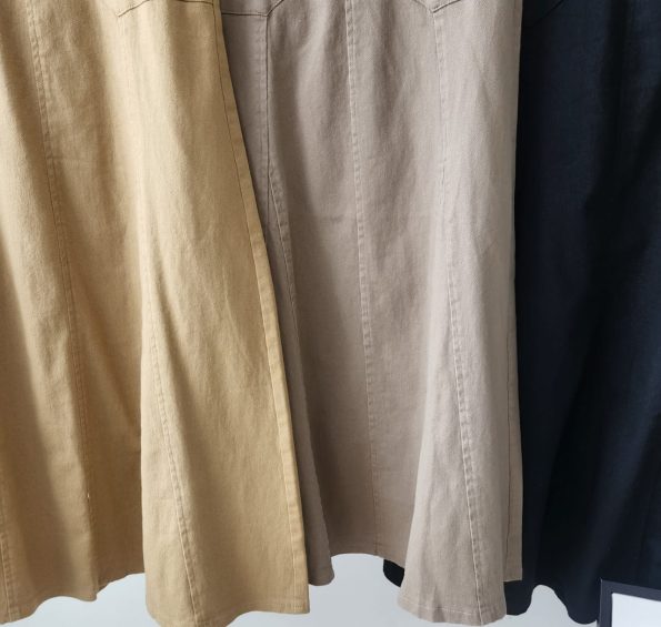 Cotton Jeans 设计款八布裙  (6375)