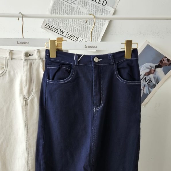 高品 Cotton Jeans 半裙 (6922)