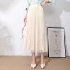 高品两穿Ribbon Pleated 纱裙 (1607)A10