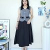 优雅小香风马甲外套衫 (177)A18