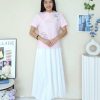 新中式刺绣花 Super Cotton Top (3088)A16