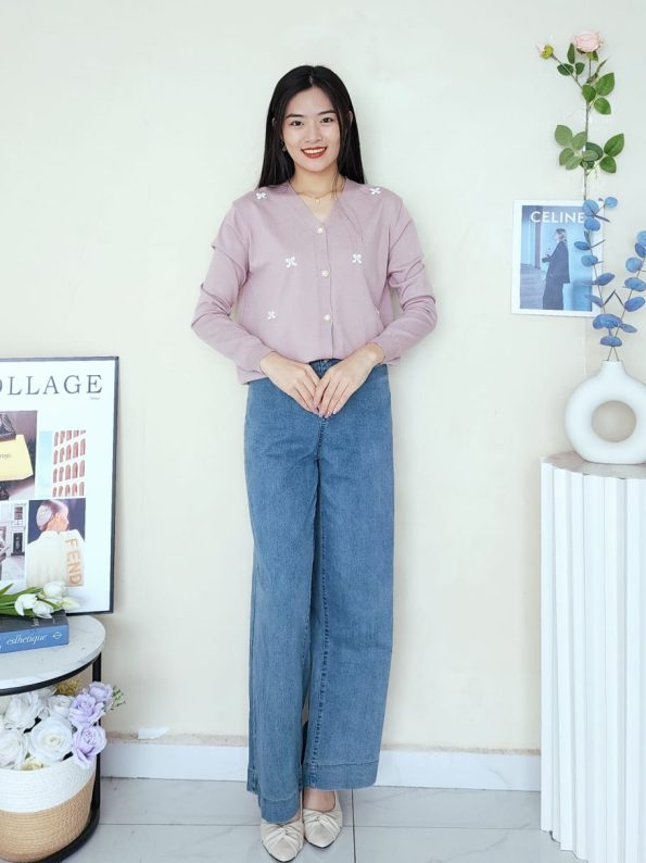 Premium Ribbon Cardigan (2260)A15