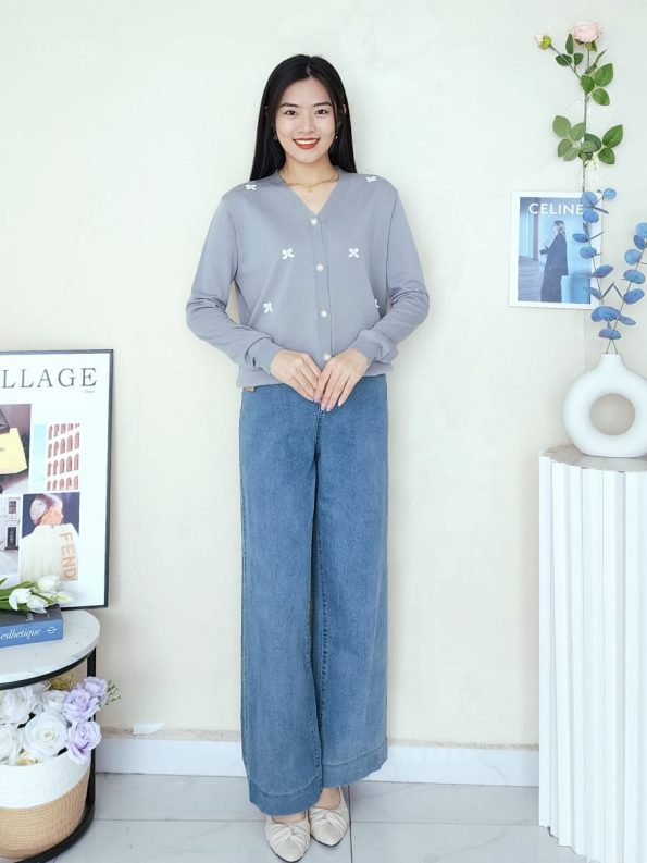 Premium Ribbon Cardigan (2260)A15