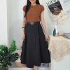 Premium Suit Midi Skirt (118)D22