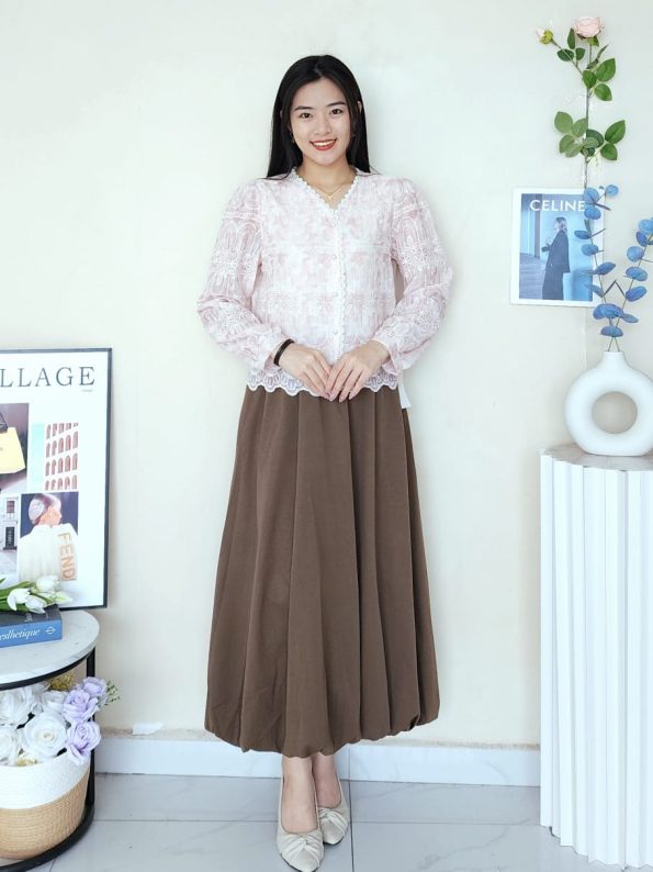 花苞裙摆 Midi Skirt (1826)A10