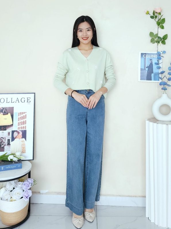 Premium Ribbon Cardigan (2260)A15