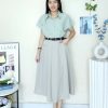 高品设计款西装 Midi Skirt (813)A18
