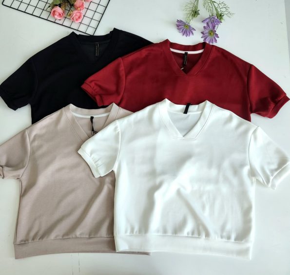Uni V领设计时装上衣 (N5776)