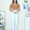 Super Cotton 四方领时装上衣 (B5047)