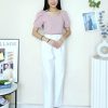 Super Cotton 四方领时装上衣 (B5047)