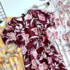 Premium Batik Floral Dress (N1036)C25