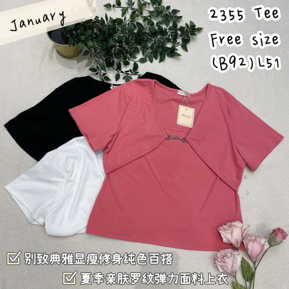 高品设计款罗马时装上衣 (JAN2355) A14