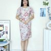Premium Batik Floral Dress (N1036)C25