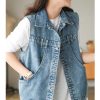 高品Denim马甲外套 (9030)