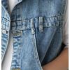 高品Denim马甲外套 (9030)