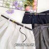 高品 Twill Cotton Midi 半裙 (8853)
