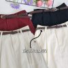 高品韩系 Twill Cotton Midi半裙 (9858)C27