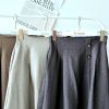 Premium Button Midi Skirt (115)D22