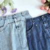 Premium Slim Denim Skirt (New Arrivals) (2669)A18