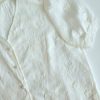 韩版V领embroidery时装上衣 (8659)