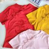 新中式刺绣 Super Cotton Top (307)A16