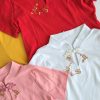 新中式刺绣 Super Cotton Top (309)