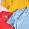 新中式刺绣花 Super Cotton Top (3088)A16