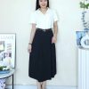 高品韩系 Twill Cotton Midi半裙 (9806)B30