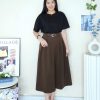 高品百搭万能中袖时装上衣 (1226)A15