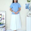 新中式刺绣花 Super Cotton Top (3088)A16