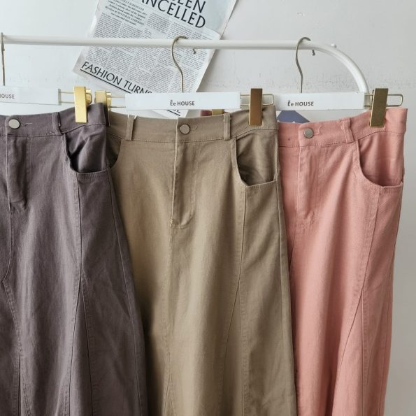 高品Cotton Jeans八布半裙 (6711)