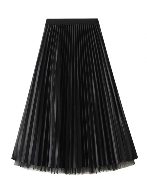 高品两穿Ribbon Pleated 纱裙 (1607)A10