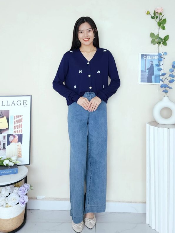 Premium Ribbon Cardigan (2260)A15