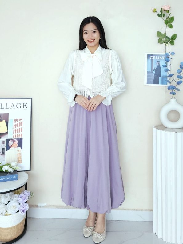 花苞裙摆 Midi Skirt (1826)A10