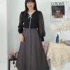 Premium Elegant Midi Skirt (1173) D22