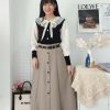 Premium Elegant Midi Skirt (1173) D22
