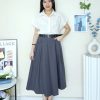 高品设计款西装 Midi Skirt (813)A18
