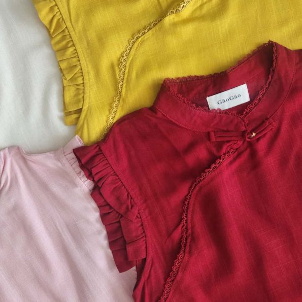 Premium Oriental Linen Top (824)