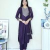 Ivory Punjabi Suit with Dupatta Full Set (9032)