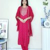 Ivory Punjabi Suit with Dupatta Full Set (9032)