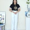 新中式高品精致刺绣上衣 (5132)A7